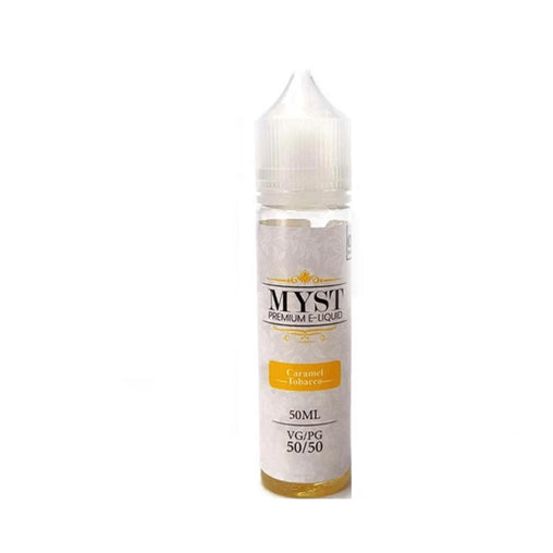 Caramel Tobacco 50ml Eliquid MYST Premium E-Liquid Menthol Range