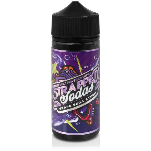 Grape Soda Storm 100ml E-Liquid By Strapped