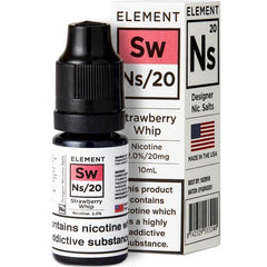 Strawberry Whip 10ml Eliquid By Element