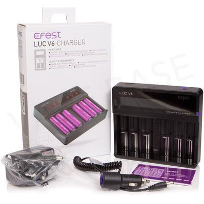 Efest LUC V6 Black Charger