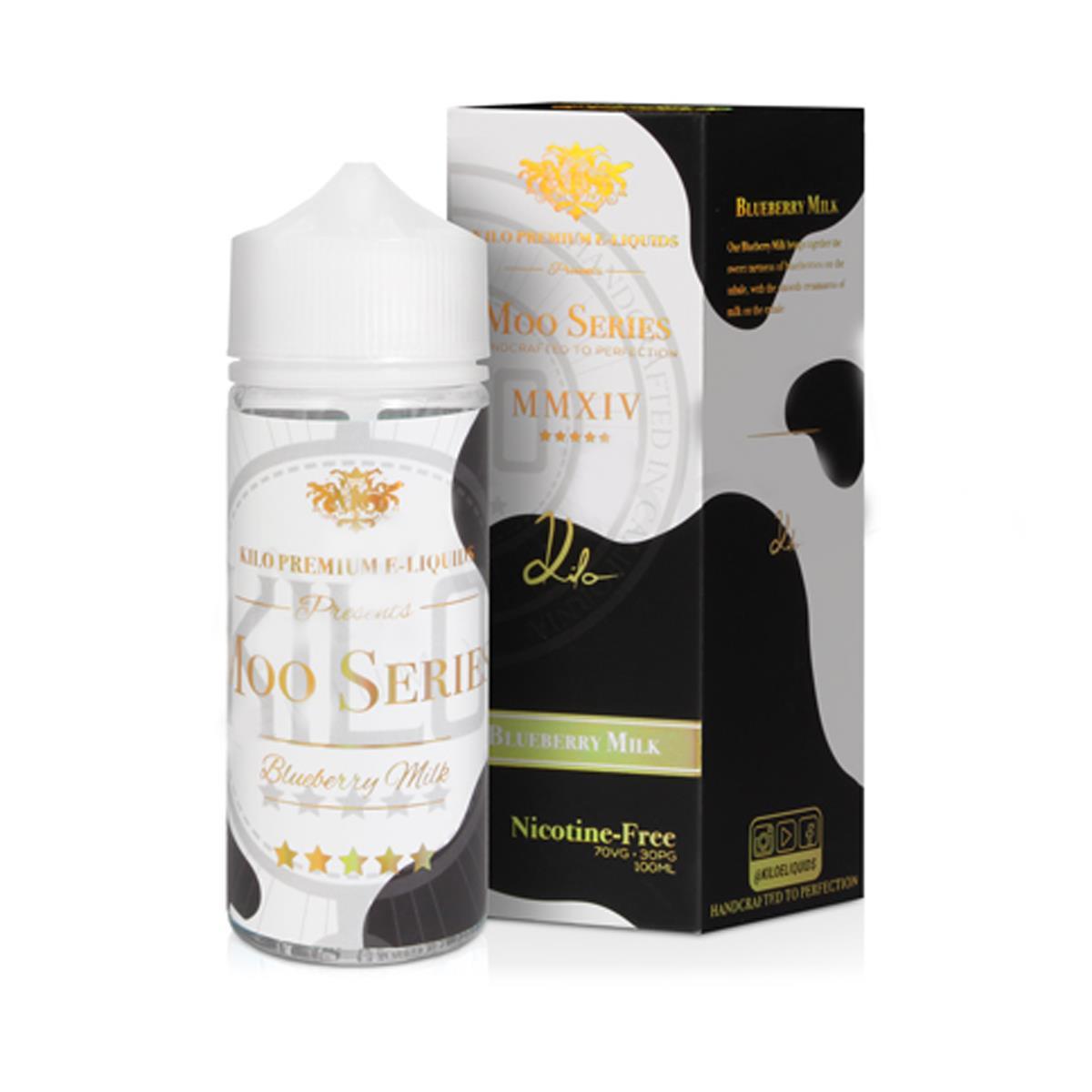 Blueberry Milk 100ml Eliquid By Kilo