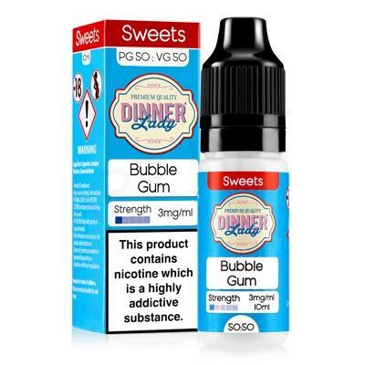 Bubblegum 10ml Eliquid By Dinner Lady