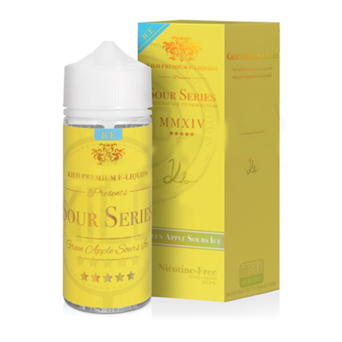 Green Apple Ice 100ml Eliquid By Kilo