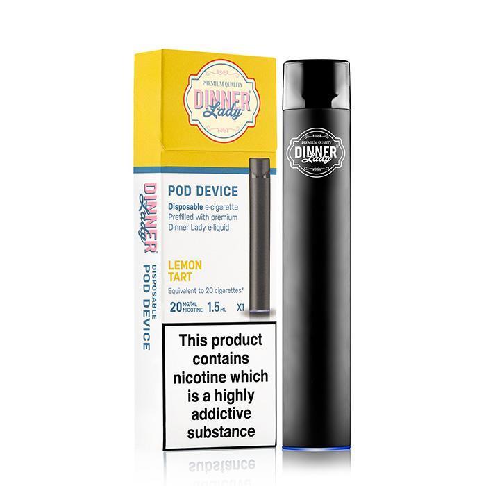 Lemon Tart Disposable Pod Device by Dinner Lady