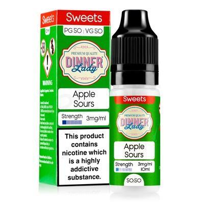 Apple Sours 10ml Eliquid By Dinner Lady