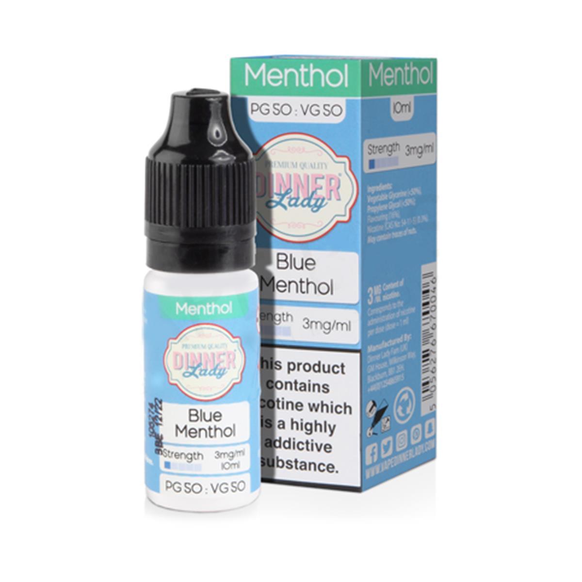 Blue Menthol 10ml By Dinner Lady