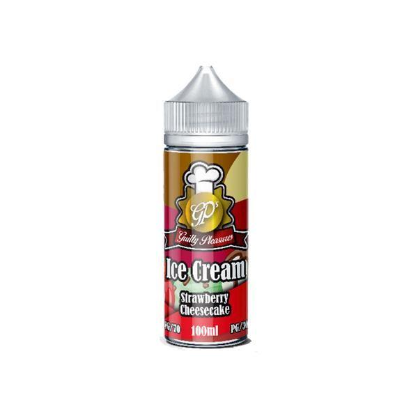 Strawberry Cheese Cake 100ml Eliquid Guilty Pleasures Ice Cream