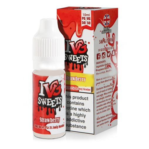 Strawberry 10ml Eliquid By IVG