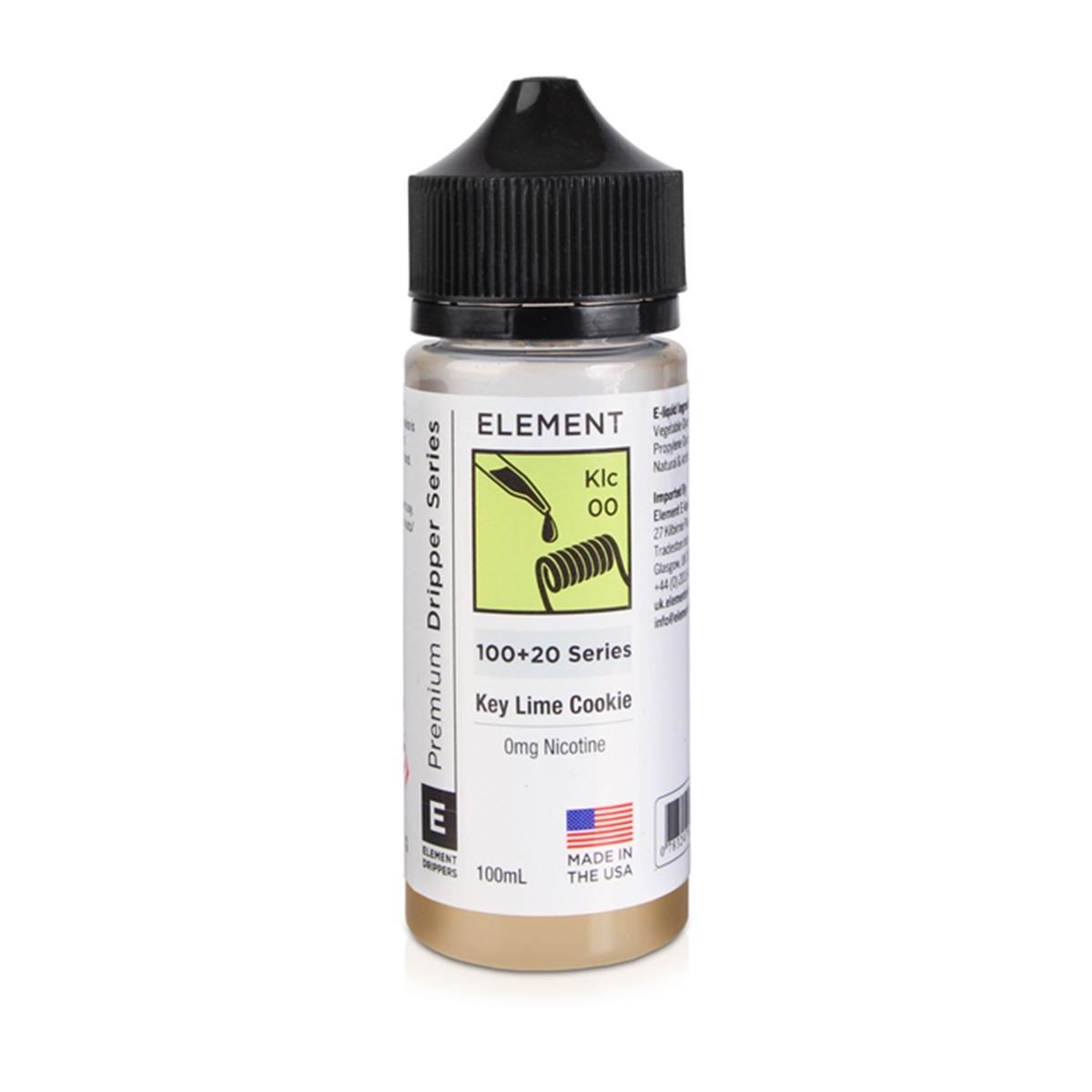 Key Lime Cookie Dripper  Eliquid By ELEMENT