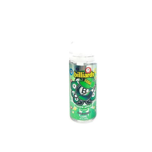 Green Apple 100ml Eliquid Billiards Soda Range