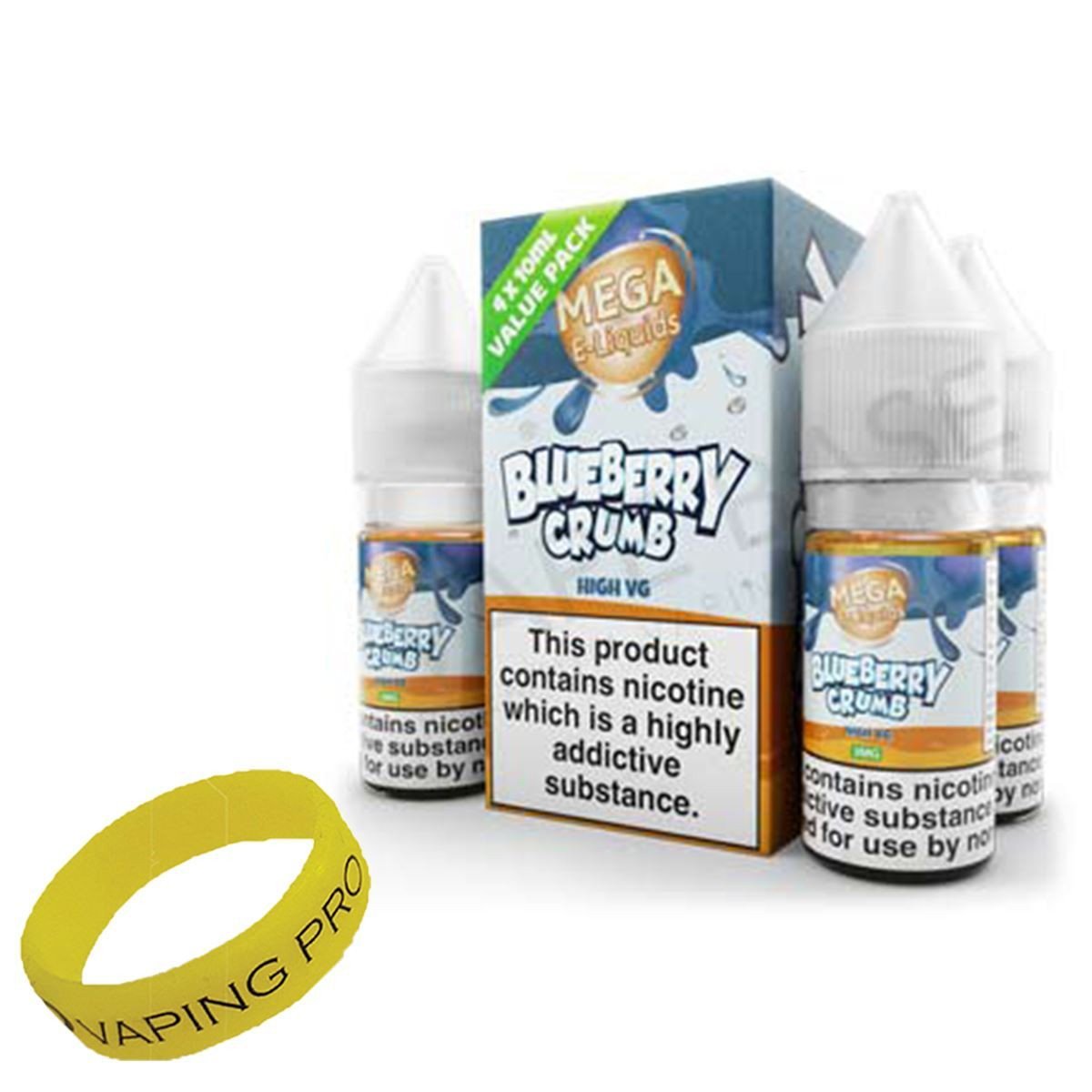 Blueberry Crumb Eliquid By Mega