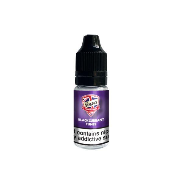 Black Current Tunes 10ml E-Liquid By Vape Simply
