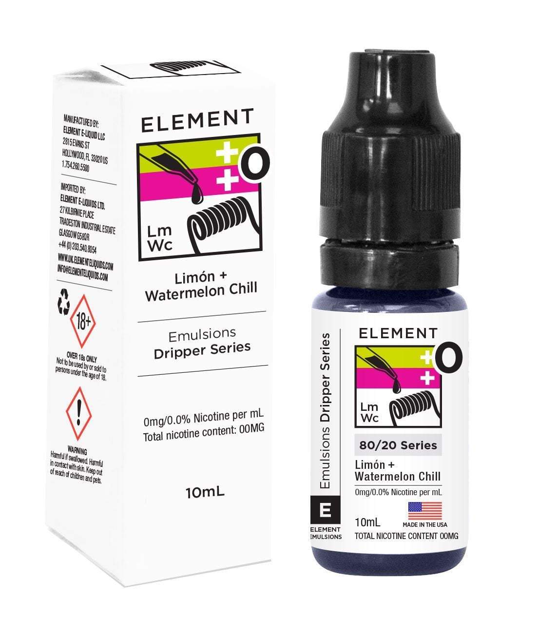 Limon Watermelon Chill Eliquid By Element