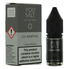 Black Currant Menthol 10ml Eliquid By Salt Pod