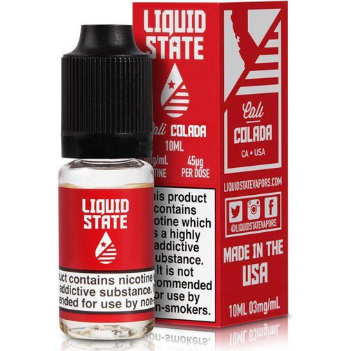 Cali Colada Eliquid By Liquid State