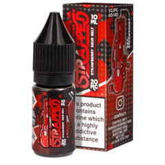 Strawberry Sour Belts 25ml Eliquid By Strapped