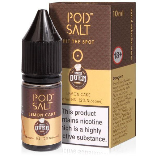 Lemon Cake Eliquid By Pod Salt