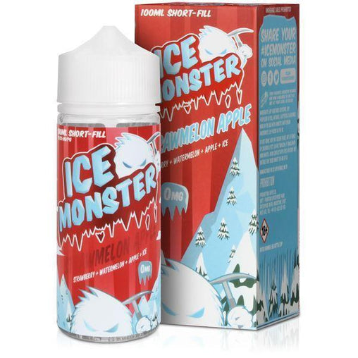 Strawmelon Apple  Eliquid By ICE MONSTER