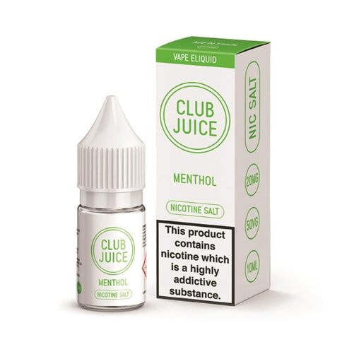 ClubJuice10ml Menthol 0mg Eliquid