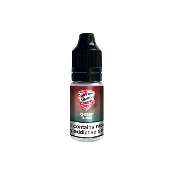 Cherry Tunes 10ml E-Liquid By Vape Simple