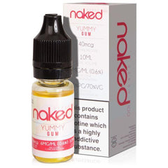 Naked Candy 10ml Yummy Gum Eliquid