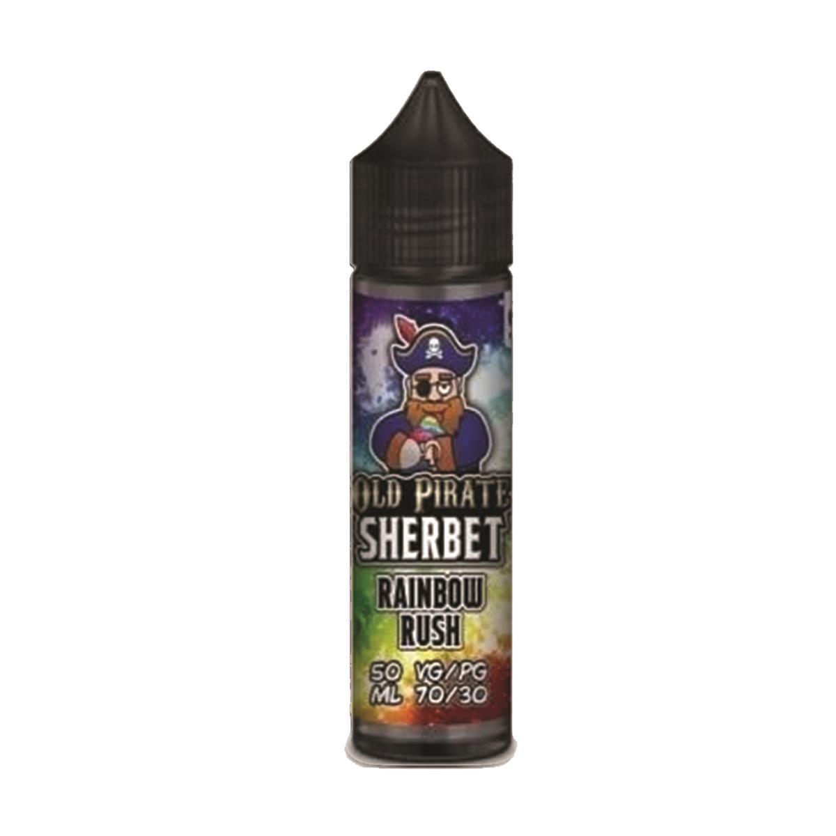 Rainbow Rush 60ml Eliquid Old Pirate Sherbet Series