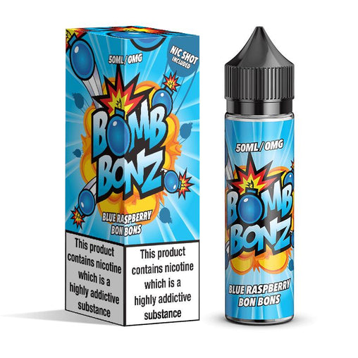 Blue Raspberry 50ml Eliquid Bomb Bonz