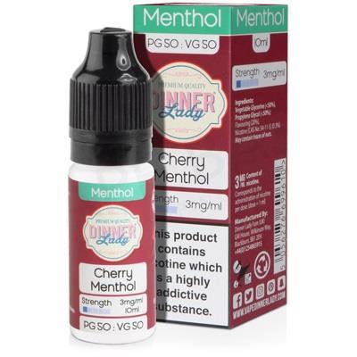 Cherry Menthol 10ml Eliquid By Dinner Lady