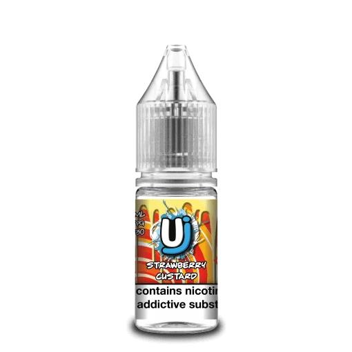 Strawberry Custard 10ml E-Liquid By Ultimate Juice