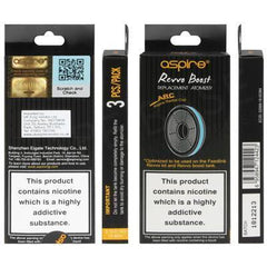 Revvo Boost 3 Pack Coil By Aspire