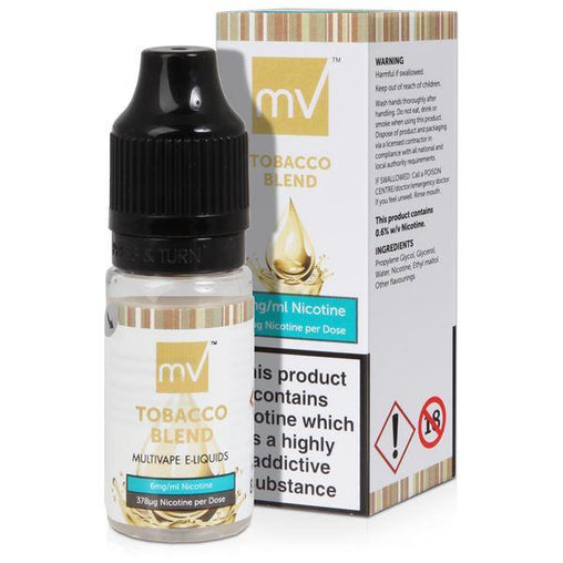 Tobacco Blend 10ml Eliquid By Multi vape