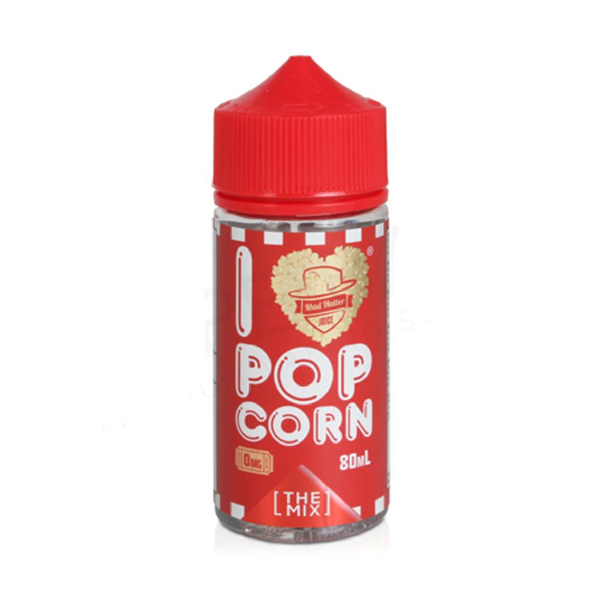 I Love Popcorn Too 80ml Eliquid By Mad Hatter