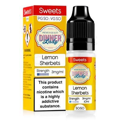 Lemon Sherbets 10ml Eliquid By Dinner Lady