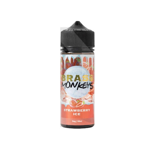 Strawberry Ice 100ml E-Liquid By Brass Monkeys