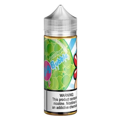 Green Apple 100ml Eliquid Big Bubble eJuice