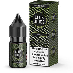 ClubJuice10ml Apple 0mg Eliquid