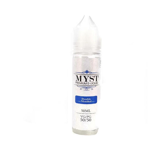 Double Menthol 50ml Eliquid MYST Premium E-Liquid Menthol Range