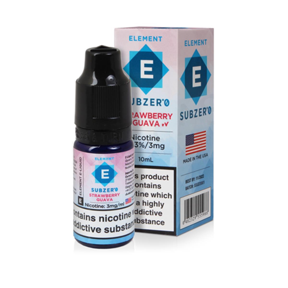 Strawberry Guava 10ml E-Liquid By Element