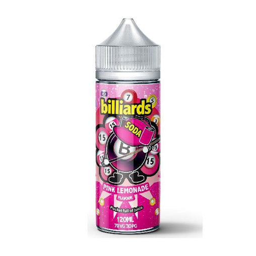 Pink Lemonade 100ml Eliquid Billiards Soda Range