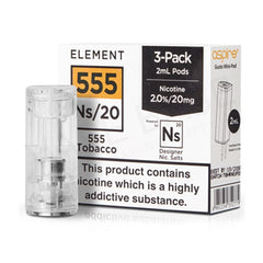 NS20 & NS10 555 Tobacco 6ml(3x2ml)  Pod