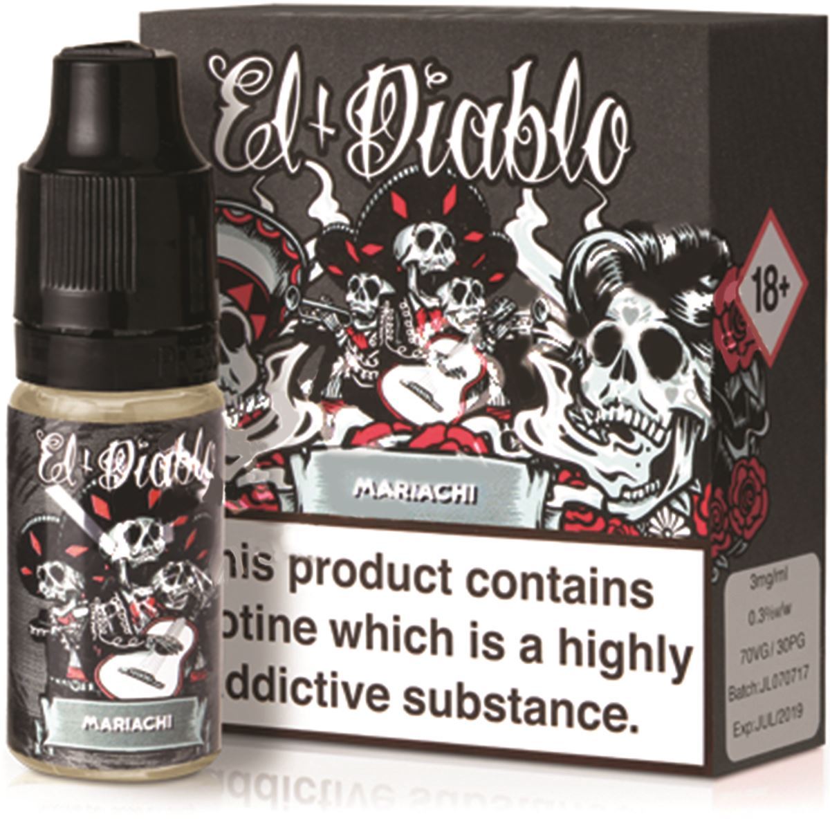 Mariachi 30ml Eliquid By El Diablo