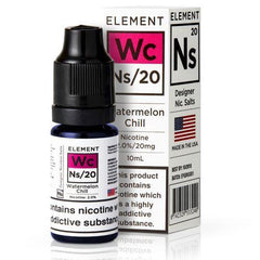 Watermelon Chill 10ml Eliquid By Element Salt