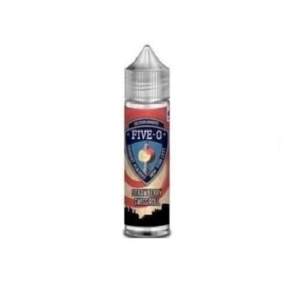 Strawberry Swiss Roll 50ml Eliquid Five O Desserts