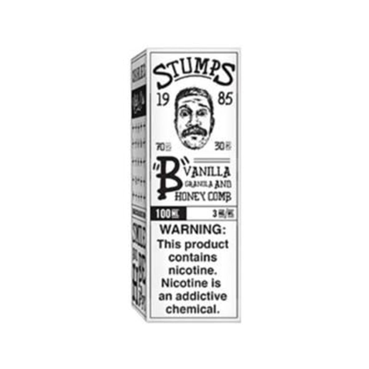 B - Vanilla Granola and Honey Comb 100ml Eliquid Stumps by Charlie’s Chalk Dust