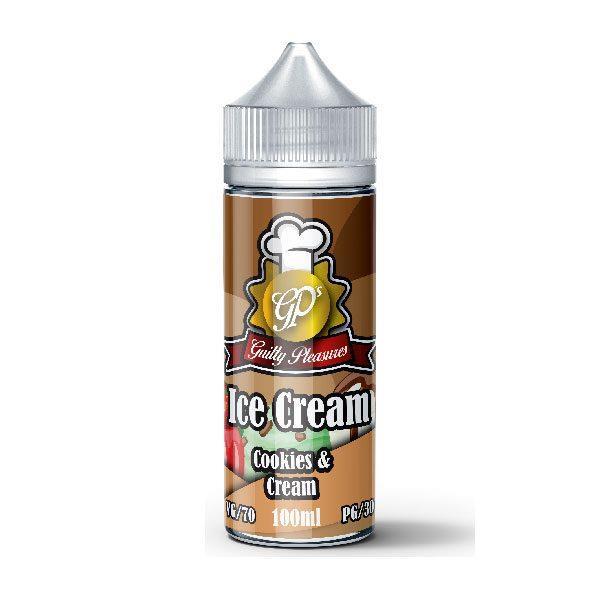 Cookies And Cream 100ml Eliquid Guilty Pleasures Ice Cream