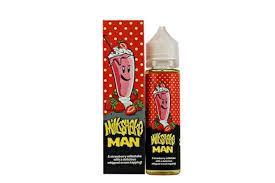 Strawberry 60ml Eliquid Milkshake Man By Marina Vapes