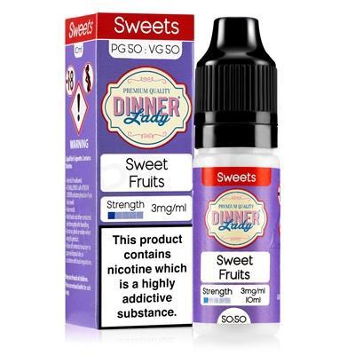 Sweet Fruits 10ml Eliquid By Dinner Lady