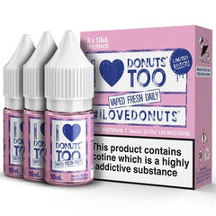 I Love Donuts 30ml Eliquid By Mad Hatter