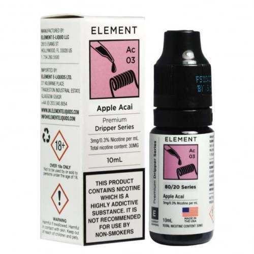 Apple Acai Eliquid By Element