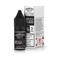 Peanut Butter 10ml Eliquid By Charlie's Chalk Dust